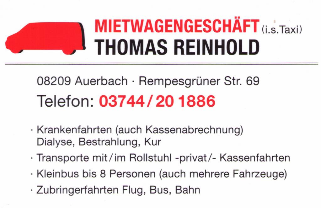 Reinhold, Thomas