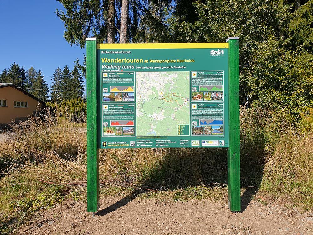 Wandern um Beerheide